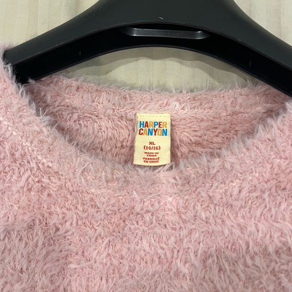 Harper Canyon Nordstrom Rack Item! Pink fuzzy sweater:) - Picture 2 of 3